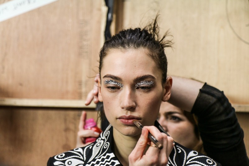 LFW AW16 - Holly Fulton backstage - Filippo L'Astorina - The Upcoming-30