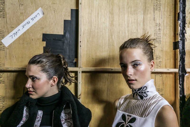 LFW AW16 - Holly Fulton backstage - Filippo L'Astorina - The Upcoming-32