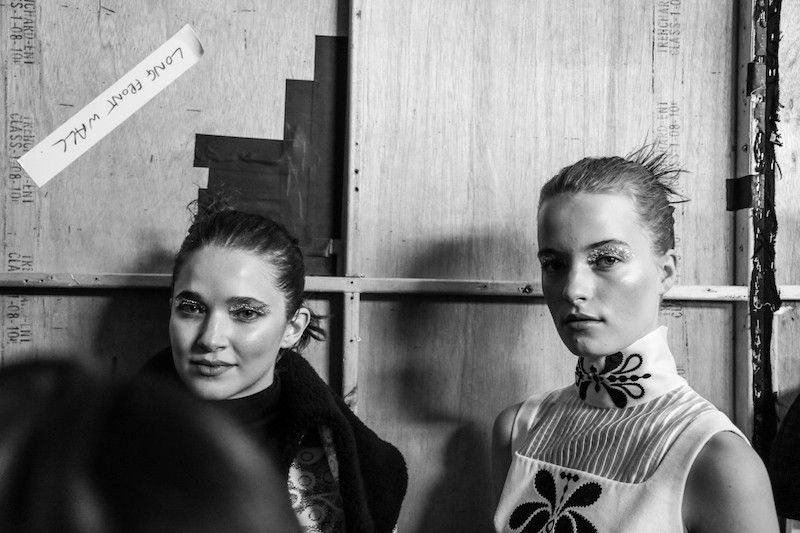 LFW AW16 - Holly Fulton backstage - Filippo L'Astorina - The Upcoming-33