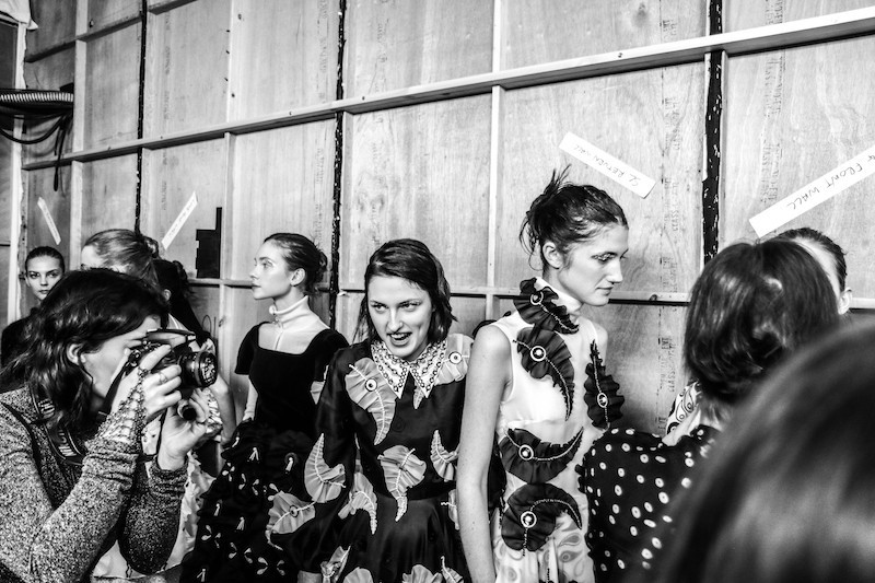 LFW AW16 - Holly Fulton backstage - Filippo L'Astorina - The Upcoming-37