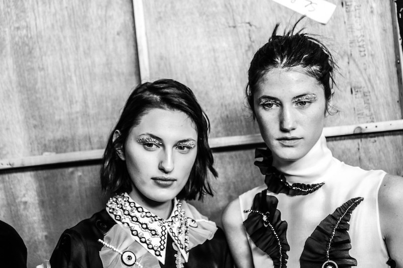 LFW AW16 - Holly Fulton backstage - Filippo L'Astorina - The Upcoming-41