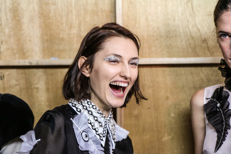 LFW AW16 - Holly Fulton backstage - Filippo L'Astorina - The Upcoming-42