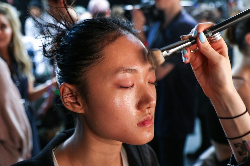 LFW AW16 - Holly Fulton backstage - Filippo L'Astorina - The Upcoming-5