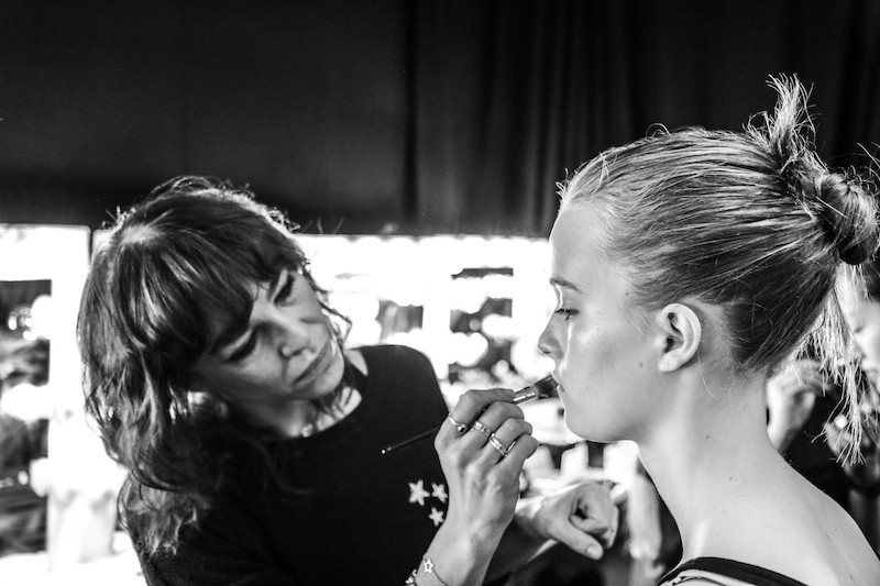 LFW AW16 - Holly Fulton backstage - Filippo L'Astorina - The Upcoming-6