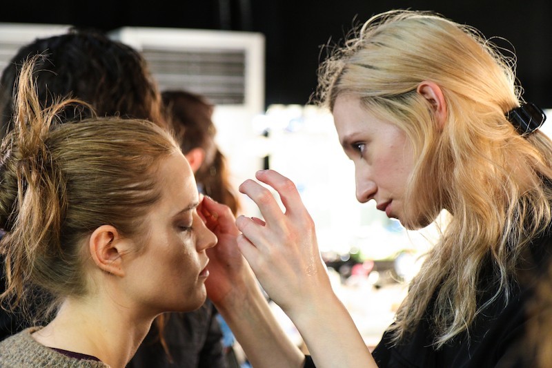 LFW AW16 - Holly Fulton backstage - Filippo L'Astorina - The Upcoming-7
