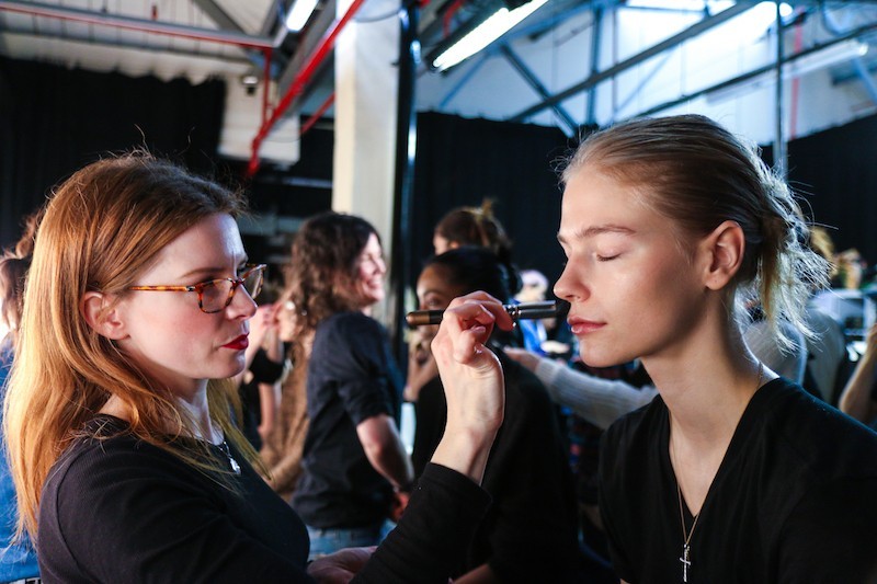 LFW AW16 - Holly Fulton backstage - Filippo L'Astorina - The Upcoming-8