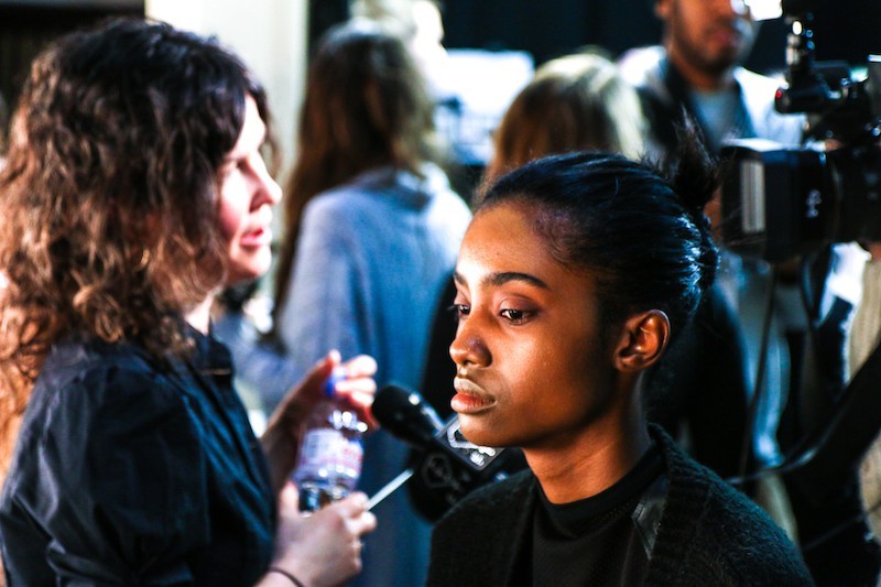 LFW AW16 - Holly Fulton backstage - Filippo L'Astorina - The Upcoming-9