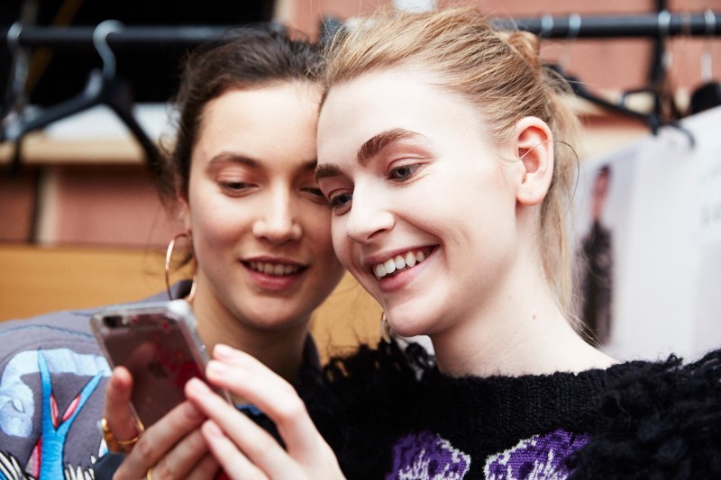 LFW AW16 - Temperley backstage - Ambra Vernuccio - The Upcoming - 11
