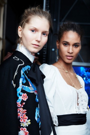 LFW AW16 - Temperley backstage - Ambra Vernuccio - The Upcoming - 18