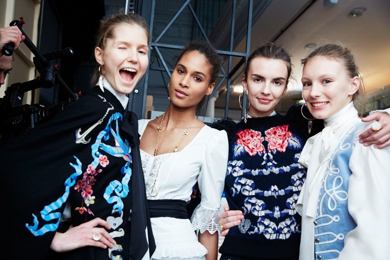 LFW AW16 - Temperley backstage - Ambra Vernuccio - The Upcoming - 19