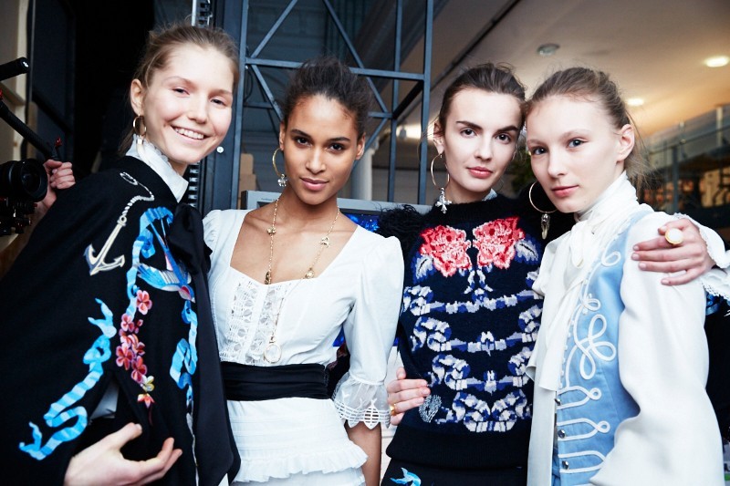 LFW AW16 - Temperley backstage - Ambra Vernuccio - The Upcoming - 20