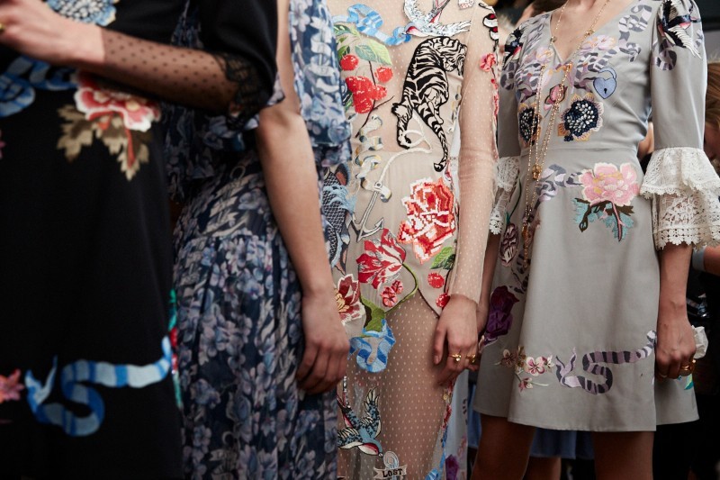LFW AW16 - Temperley backstage - Ambra Vernuccio - The Upcoming - 26