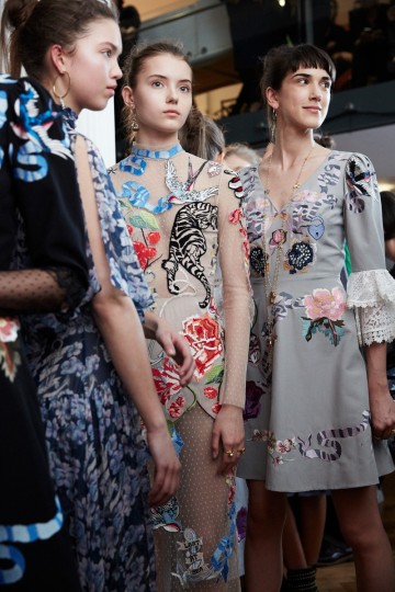 LFW AW16 - Temperley backstage - Ambra Vernuccio - The Upcoming - 27