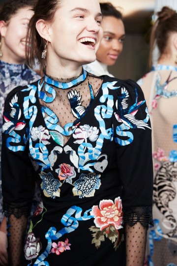 LFW AW16 - Temperley backstage - Ambra Vernuccio - The Upcoming - 29