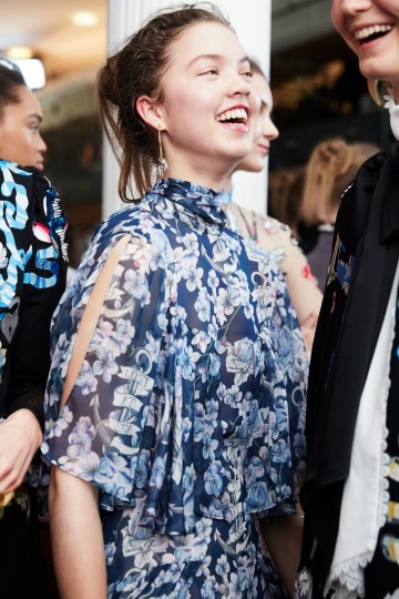 LFW AW16 - Temperley backstage - Ambra Vernuccio - The Upcoming - 31