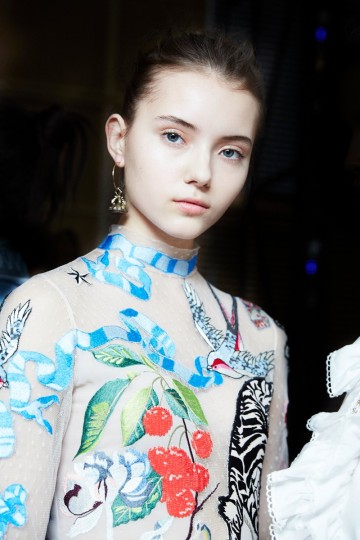 LFW AW16 - Temperley backstage - Ambra Vernuccio - The Upcoming - 32