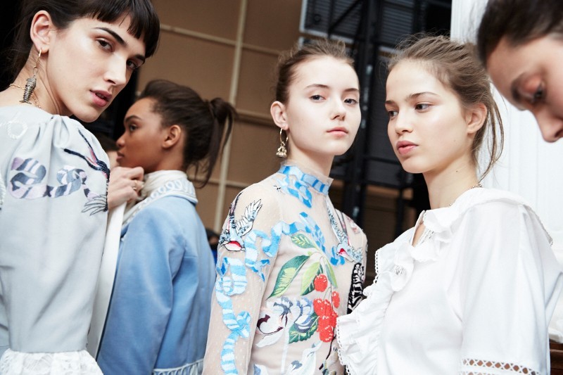 LFW AW16 - Temperley backstage - Ambra Vernuccio - The Upcoming - 33