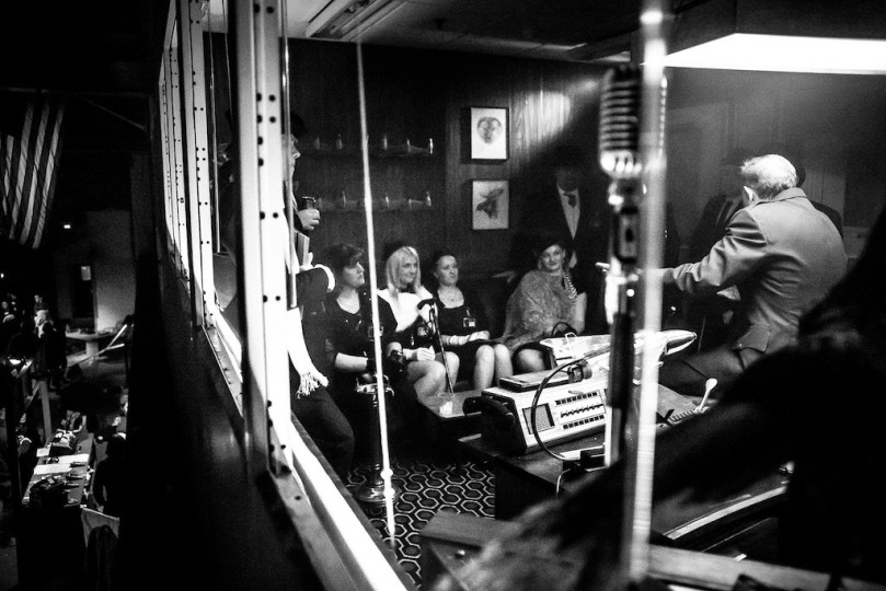 Secret Cinema Dr Strangelove - Hanson Leatherby, Will Cooper, Al Overdrive, Camilla Greenwell2