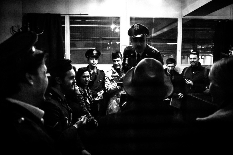 Secret Cinema Dr Strangelove - Hanson Leatherby, Will Cooper, Al Overdrive, Camilla Greenwell24