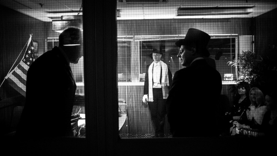 Secret Cinema Dr Strangelove - Hanson Leatherby, Will Cooper, Al Overdrive, Camilla Greenwell25
