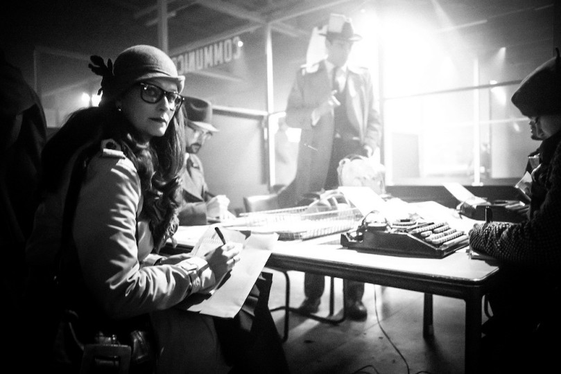 Secret Cinema Dr Strangelove - Hanson Leatherby, Will Cooper, Al Overdrive, Camilla Greenwell26