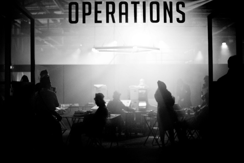Secret Cinema Dr Strangelove - Hanson Leatherby, Will Cooper, Al Overdrive, Camilla Greenwell29