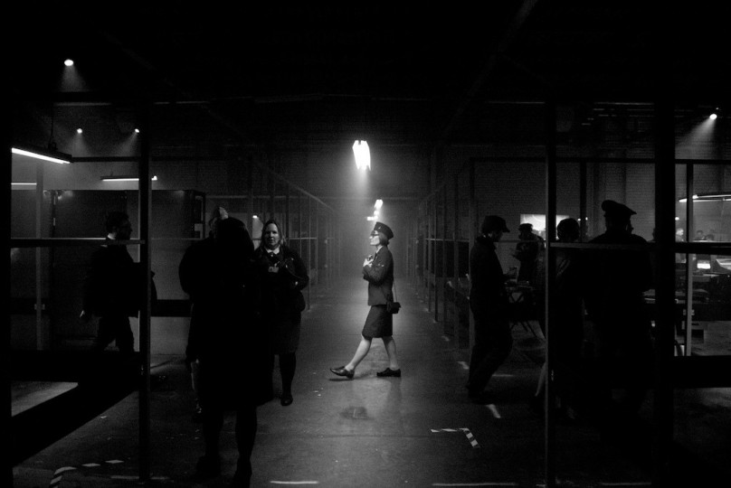 Secret Cinema Dr Strangelove - Hanson Leatherby, Will Cooper, Al Overdrive, Camilla Greenwell30