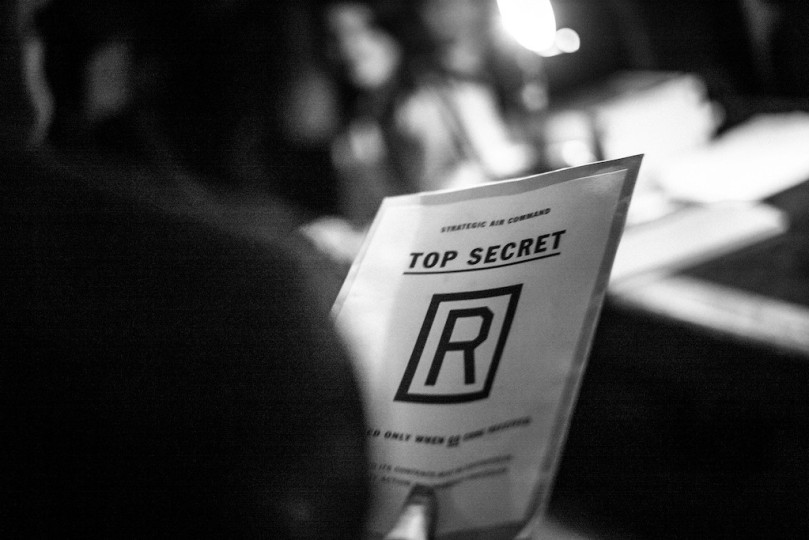 Secret Cinema Dr Strangelove - Hanson Leatherby, Will Cooper, Al Overdrive, Camilla Greenwell32