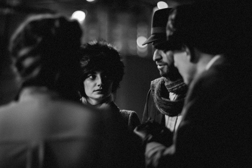 Secret Cinema Dr Strangelove - Hanson Leatherby, Will Cooper, Al Overdrive, Camilla Greenwell4