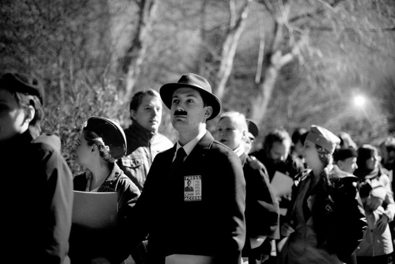 Secret Cinema Dr Strangelove - Hanson Leatherby, Will Cooper, Al Overdrive, Camilla Greenwell50