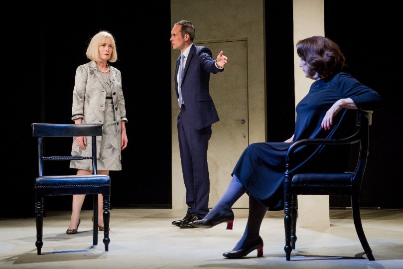 A View from Islington North - Out of Joint - Arts Theatre - 18 May 20165 Political Satires by Alistair Beaton, Caryl Churchill, David Hare, Mark Ravenhill and Stella FeehilyDirector - Max Stafford-ClarkSet Designer - Tim ShorthallLighting Designer -