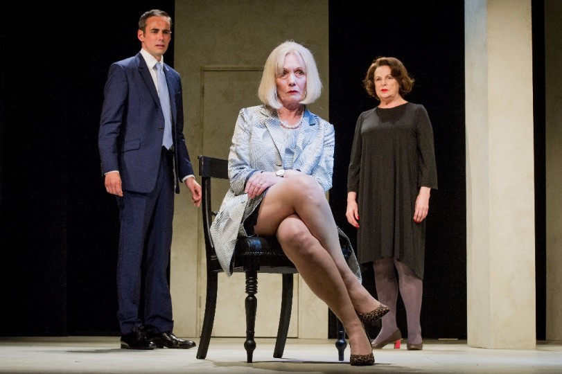 A View from Islington North - Out of Joint - Arts Theatre - 18 May 20165 Political Satires by Alistair Beaton, Caryl Churchill, David Hare, Mark Ravenhill and Stella FeehilyDirector - Max Stafford-ClarkSet Designer - Tim ShorthallLighting Designer -