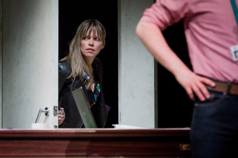A View from Islington North - Out of Joint - Arts Theatre - 18 May 20165 Political Satires by Alistair Beaton, Caryl Churchill, David Hare, Mark Ravenhill and Stella FeehilyDirector - Max Stafford-ClarkSet Designer - Tim ShorthallLighting Designer -