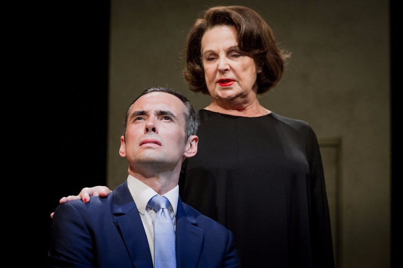 A View from Islington North - Out of Joint - Arts Theatre - 18 May 20165 Political Satires by Alistair Beaton, Caryl Churchill, David Hare, Mark Ravenhill and Stella FeehilyDirector - Max Stafford-ClarkSet Designer - Tim ShorthallLighting Designer -