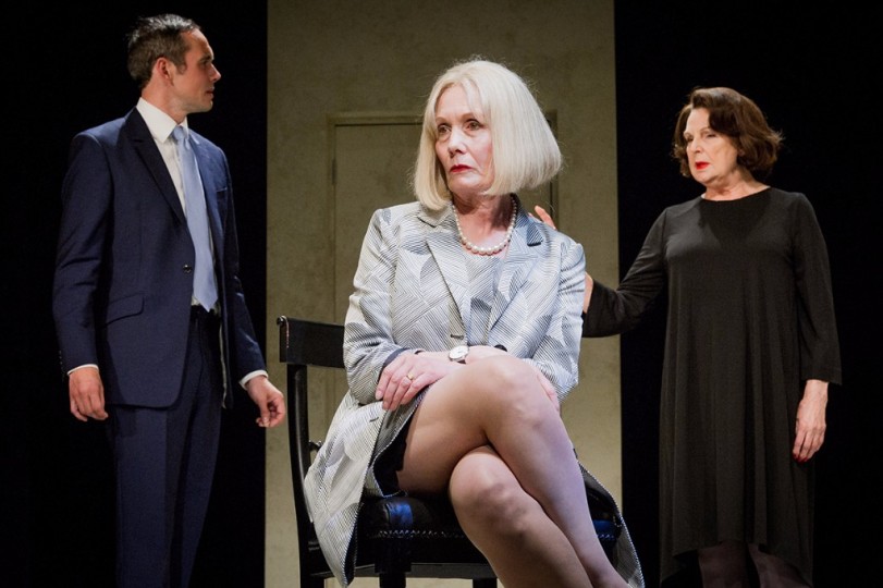 A View from Islington North - Out of Joint - Arts Theatre - 18 May 20165 Political Satires by Alistair Beaton, Caryl Churchill, David Hare, Mark Ravenhill and Stella FeehilyDirector - Max Stafford-ClarkSet Designer - Tim ShorthallLighting Designer -