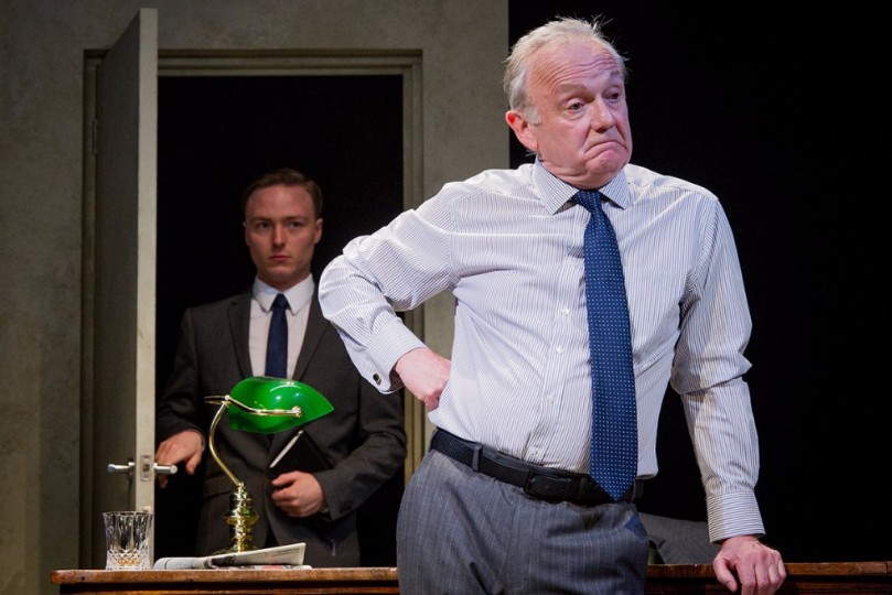 A View from Islington North - Out of Joint - Arts Theatre - 18 May 20165 Political Satires by Alistair Beaton, Caryl Churchill, David Hare, Mark Ravenhill and Stella FeehilyDirector - Max Stafford-ClarkSet Designer - Tim ShorthallLighting Designer -