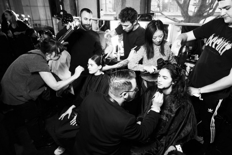 LFW AW17 - Erdem backstage - Ambra Vernuccio - The Upcoming - 07