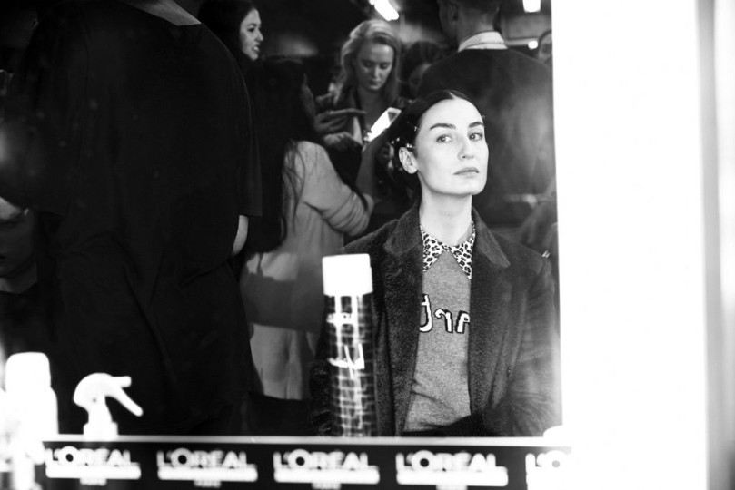 LFW AW17 - Erdem backstage - Ambra Vernuccio - The Upcoming - 09
