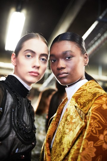 LFW AW17 - Erdem backstage - Ambra Vernuccio - The Upcoming - 18