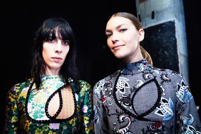 LFW AW17 - Erdem backstage - Ambra Vernuccio - The Upcoming - 30