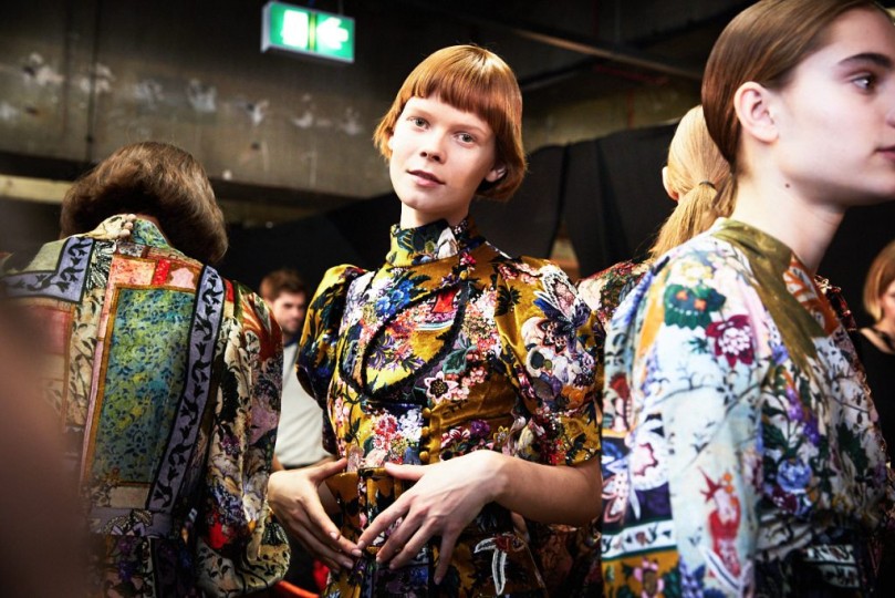 LFW AW17 - Erdem backstage - Ambra Vernuccio - The Upcoming - 31