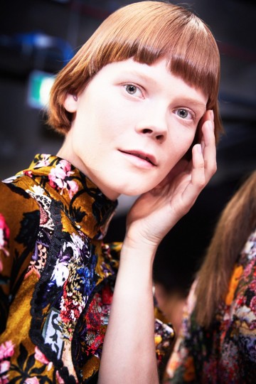 LFW AW17 - Erdem backstage - Ambra Vernuccio - The Upcoming - 32