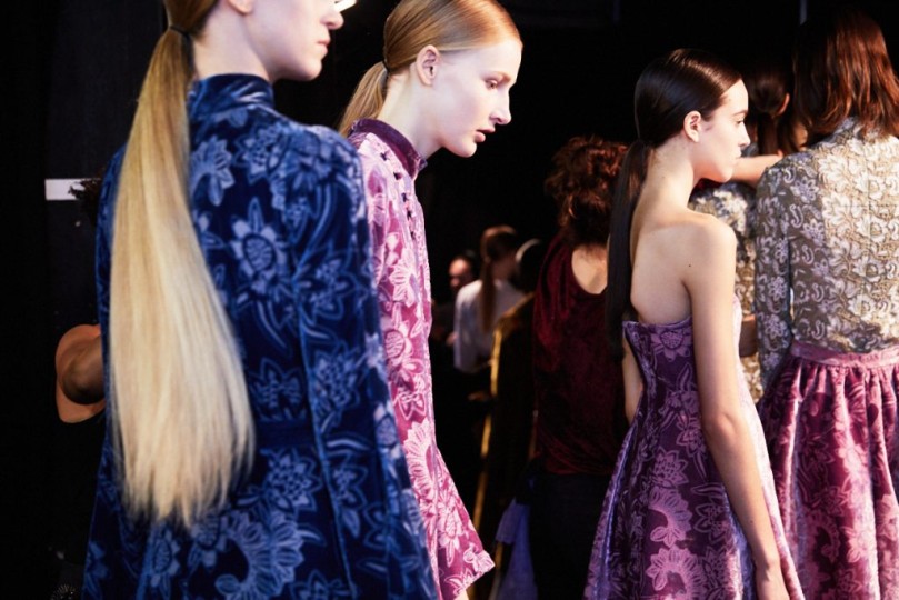 LFW AW17 - Erdem backstage - Ambra Vernuccio - The Upcoming - 48