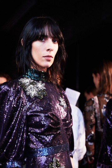 LFW AW17 - Erdem backstage - Ambra Vernuccio - The Upcoming - 49