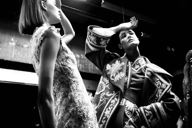LFW AW17 - Erdem backstage - Ambra Vernuccio - The Upcoming - 53