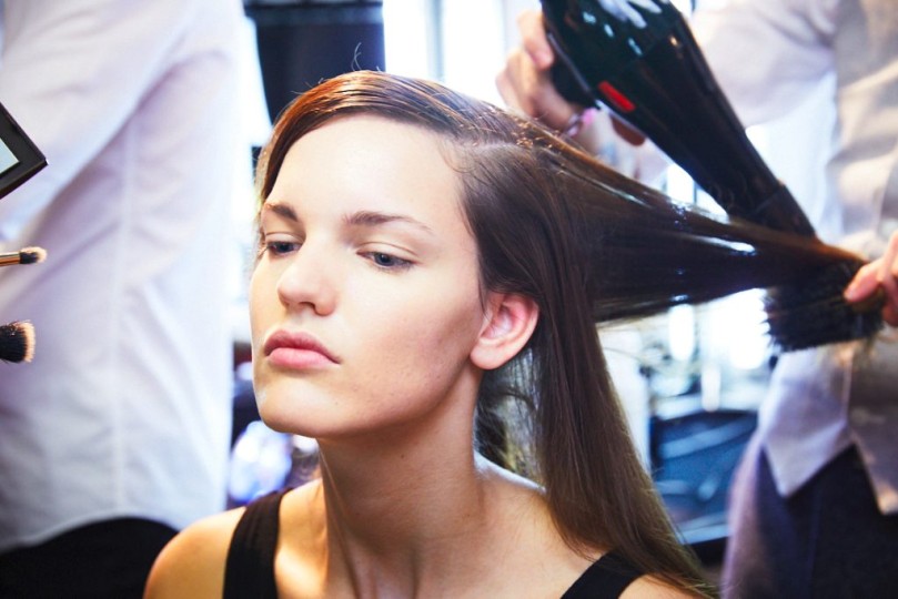 LFW AW17 - Eudon Choi backstage - Ambra Vernuccio - The Upcoming - 03