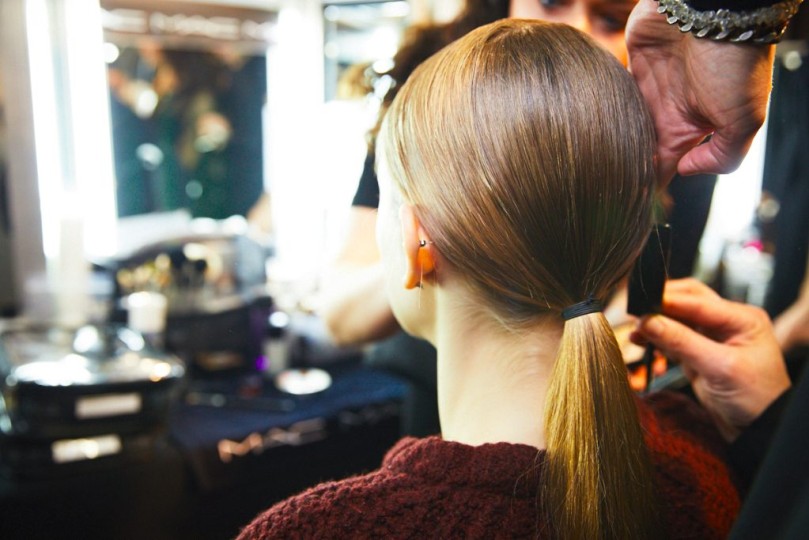 LFW AW17 - Eudon Choi backstage - Ambra Vernuccio - The Upcoming - 05