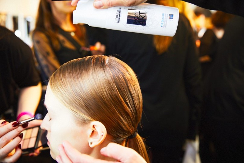 LFW AW17 - Eudon Choi backstage - Ambra Vernuccio - The Upcoming - 06