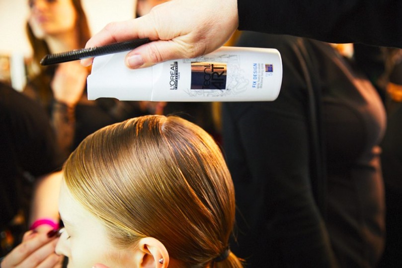 LFW AW17 - Eudon Choi backstage - Ambra Vernuccio - The Upcoming - 07