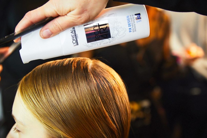 LFW AW17 - Eudon Choi backstage - Ambra Vernuccio - The Upcoming - 08